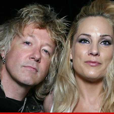 Athena Lee with her husband